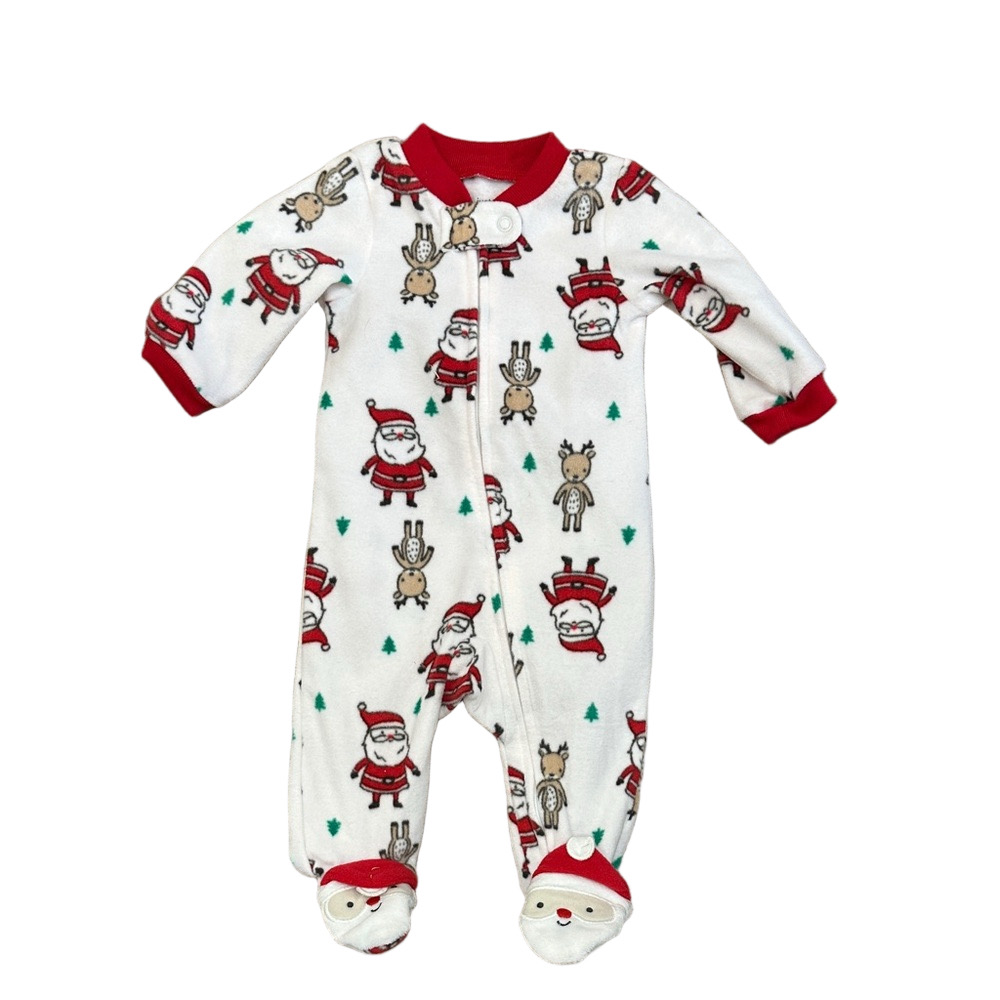 NWT Carter’s Christmas Footie Pajamas Size 0-3 Months